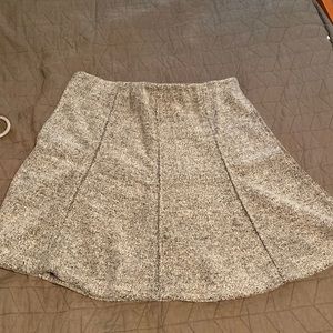 Fleece shirt skirt